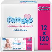 Paddlers 12x120 Adet Islak Mendil