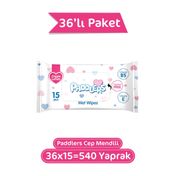 Paddlers 36x15 540 Yaprak Cep Mendili