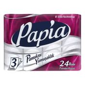 Papia 3 Katlı 24'lü Tuvalet Kağıdı