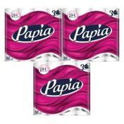 Papia 3 Katlı 96'lı Paket Tuvalet Kağıdı