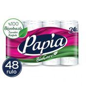 Papia Biocare 48 Rulo Tuvalet Kağıdı