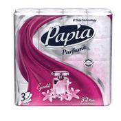 Papia Egzotik Parfümlü 3 katlı 32'li Tuvalet Kağıdı