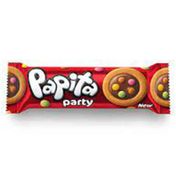 Papita 63 gr Çikolata Kaplı Drajeli Kakaolu Bisküvi