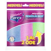 Parex 3'lü Mikrofiber Temizlik Bezi