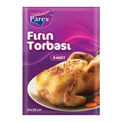 Parex 8 Adet 24x38 cm Fırın Torbası