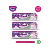 Parex Beyaz Sabun Kokulu Orta Boy 15'li 3 Paket Büzgülü Çöp Torbası