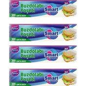 Parex Orta Boy 4'lü Smart Buzdolabı Poşeti