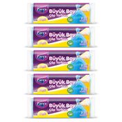 Parex Rengarenk 5'li Paket + Standart Büyük Boy Temizlik Eldiveni Temizlik Bezi