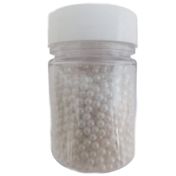 Pastaland 40 gr Dekoratif Beyaz Şeker Boncuk