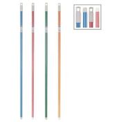 Pekpak 120 cm Mopeda Çift Renkli Metal Fırça Sapı