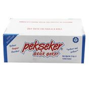 Pekşeker 1250 Adet 5 kg Stick Şeker