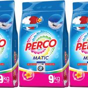 Perco Matik 3x9 kg Beyazlar ve Renkiler Toz Çamaşır Deterjanı