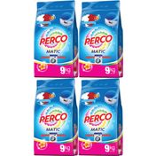 Perco Matik 4x9 kg Beyaz ve Renkliler Toz Çamaşır Deterjanı