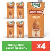 Pınar 1 lt Bitkisel Bazlı Badem İçeceği