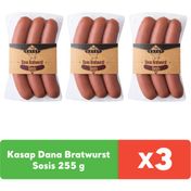 Pınar 3x255 gr Kasap Dana Bratwurst Sosis