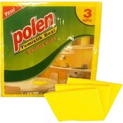 Polen 35x35 cm 20x3'lü Sarı Temizlik Bezi