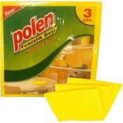 Polen 35x35 cm 240x3'lü Sarı Temizlik Bezi