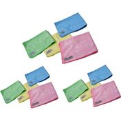 Polikur 12 Adet 40x40 cm Pembe Mikrofiber Toz ve Cam Bezi