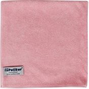 Polikur 40x40 cm 8'li Pembe Mikrofiber Genel Amaçlı Temizlik Bezi