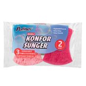 Poliner 2'li Bulaşık Süngeri