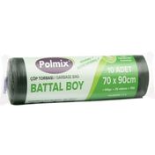 Polmix Battal Çöp Poşeti 70x90 cm 100'lü Çöp Torbası