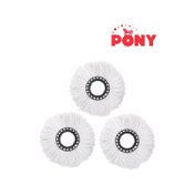 Pony 3'lü Oto Temizlik Setlerine Uyumlu Mop
