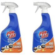 Porçöz 2x750 ml Mutfak Yağ Sökücü Sprey