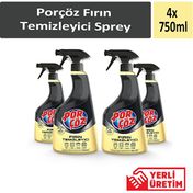 Porçöz 4x750 ml Fırın Temizleyici Sprey