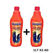 Powermax 2x1 lt Lavabo Gider Açıcı Jel Formül