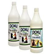 Poxy 2x1 lt  Ağır Yağ Çözücü & 1 lt Fayans Temizleyici
