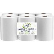 Pratik Soft 6 Rulo Fotoselli Hareketli Kağıt Havlu