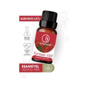 Qoquland 10 ml Kırmızı Gül Uçucu Yağ Buhurdanlık Esansı Oda Kokusu
