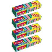 Rainbow 4 Paket 10'lu Ekonomik Bulaşık Süngeri