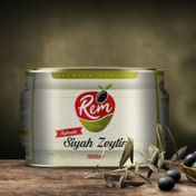 Rem Zeytin 1.5 kg Sofralık Siyah Zeytin