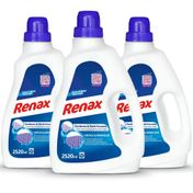 Renax Beyazlar 3x2.52 lt Sıvı Çamaşır Deterjanı