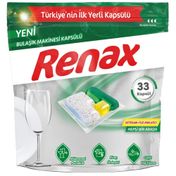 Renax Hepsi Bir Arada 6x33'lü Bulaşık Makinesi Kapsülü