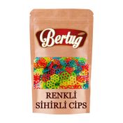 Renkli Sihirli Cips Yağda Açılan Suriye Cipsi 250 gr