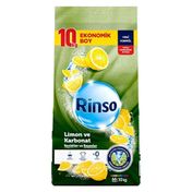 Rinso 10 kg Limon ve Karbonat Renkliler ve Beyazlar İçin Toz Çamaşır Deterjanı