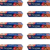Roll-Up 10 Adet 37 cm 50 mt Beyaz Yağlı Fırın Tepsi Pişirme Kızartma Kağıdı
