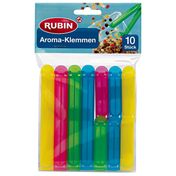 Rubin 10 Adet Renkli Klipsi Poşet