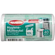 Rubin Kulplu 10 lt 36X44 cm 40 Adet Çöp Torbası