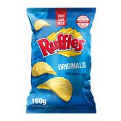 Ruffles 160 gr Originals Super Boy Cips