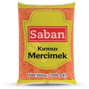 Saban 2,5 kg Kırmızı Mercimek