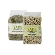 Sade 500 gr Karagöz Börülce + 500 gr Maş Fasulye