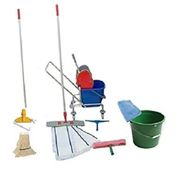 Safell Tek Kovalı Krom Full Set 25 lt Temizlik Paspas Arabası