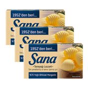 Sana 3x250 gr Tereyağ Lezzeti Paket Margarin