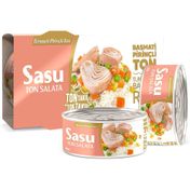 Sasu Basmati Pirinçli 24x160 gr İri Parça Ton Salata