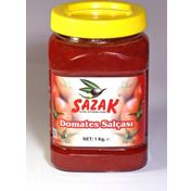 Sazak Zeytin 1 kg Zeytinyağı Domates Salçası