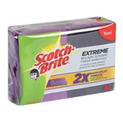 Scotch Brite 2'li Extreme Tırnak Koruyuculu Bulaşık Süngeri