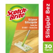 Scotch Brite 30'lu Silsüpür Paspas Yedek Bez
